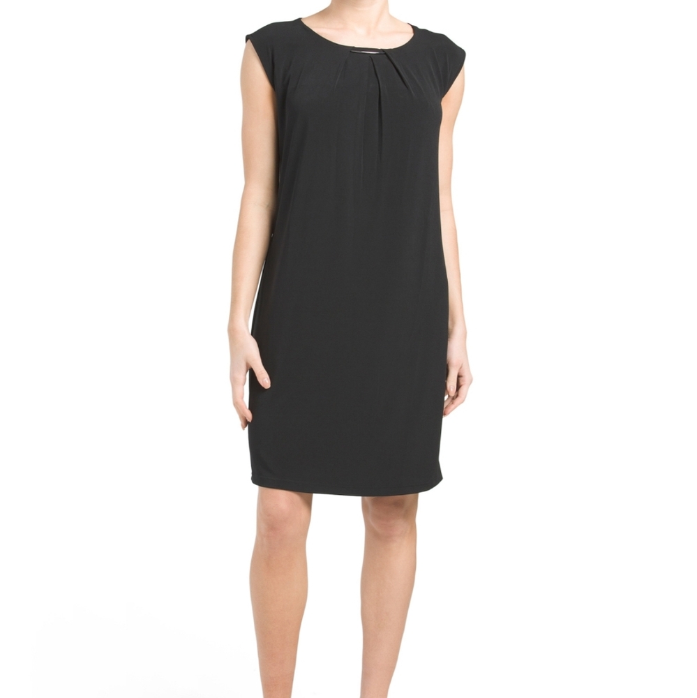 Tahari Sheath dress with Metal